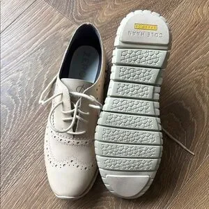 Cole Haan | Shoes | Cole Haan Cream Oxford Brogues With  display picture 1